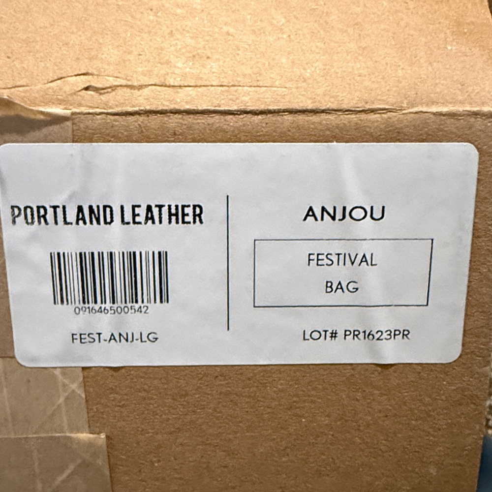 NEW Portland Leather Anjou Festival Bag 🦄 Retired Hard to Find - Picture 4 of 5